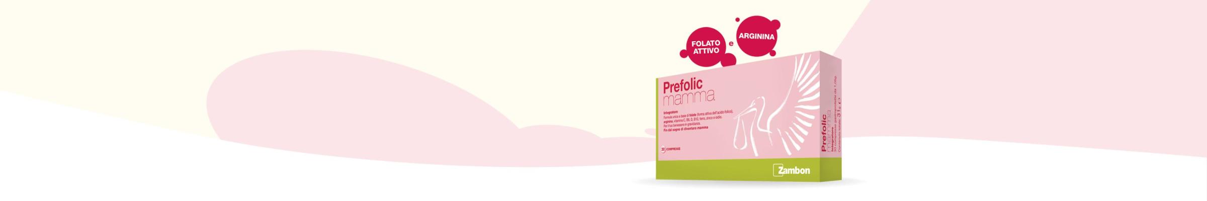 Box prodotto Prefolic Mamma con nuova grafica